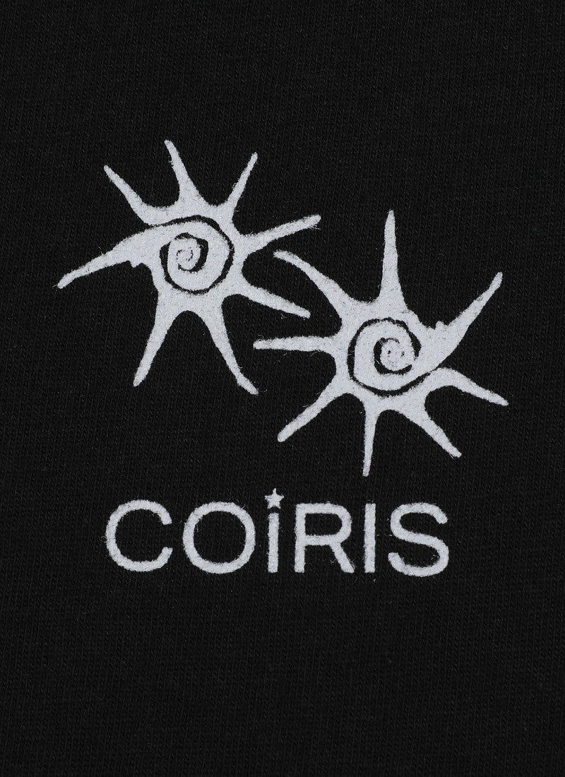 MUCENT X COIRIS SIGNATURE LOGO MIX HALF T (黑色）T-C1039