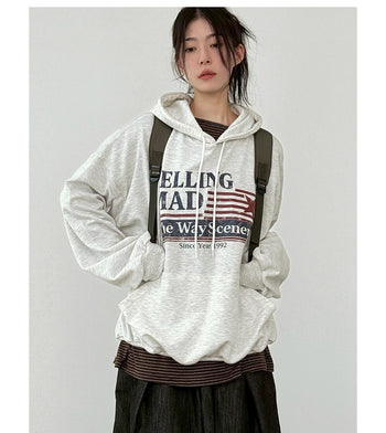 尼龍側邊拉鍊雙口袋背包