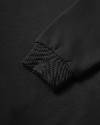 【GUBAN】塗鴉logo絨毛寬鬆素色長袖大學T