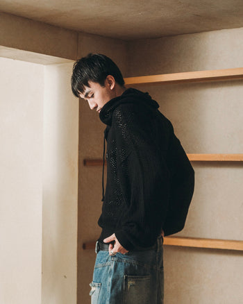 E’TREALOUEST - 25AW 洞洞拉鍊毛衣