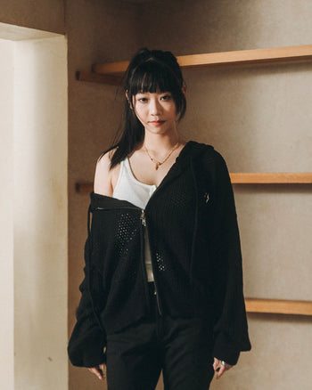 E’TREALOUEST - 25AW 洞洞拉鍊毛衣