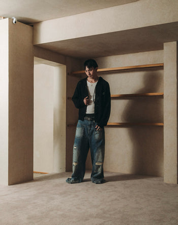 E’TREALOUEST - 25AW 洞洞拉鍊毛衣