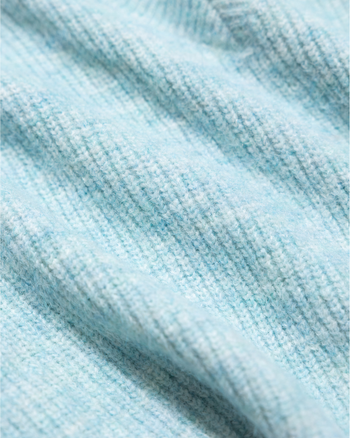 E’TREALOUEST - 25AW 女裝藍色馬海毛毛衣