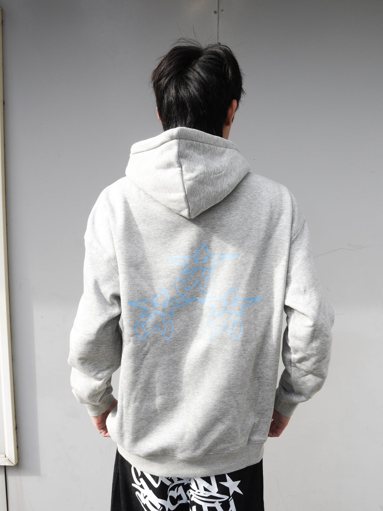 " MADE 𝗚𝘂𝗯𝗮𝗻 " 星星人重磅絨毛寬鬆長袖帽T