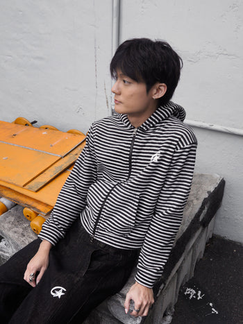 " MADE 𝗚𝘂𝗯𝗮𝗻 " 星星條紋連帽外套