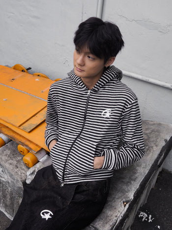 " MADE 𝗚𝘂𝗯𝗮𝗻 " 星星條紋連帽外套