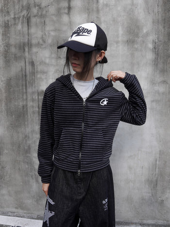 " MADE 𝗚𝘂𝗯𝗮𝗻 " 星星條紋連帽外套