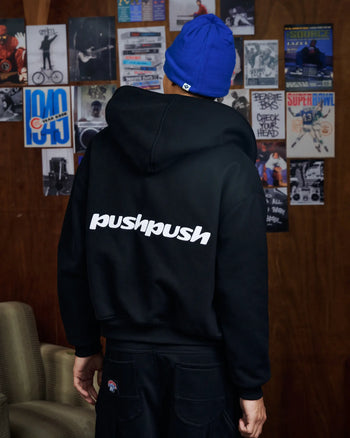 PUSH PUSH - PP FLIPSIDE ZIP HOODIE 雙面拉鍊連帽外套