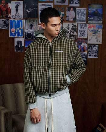 PUSH PUSH - PP FLIPSIDE ZIP HOODIE 雙面拉鍊連帽外套