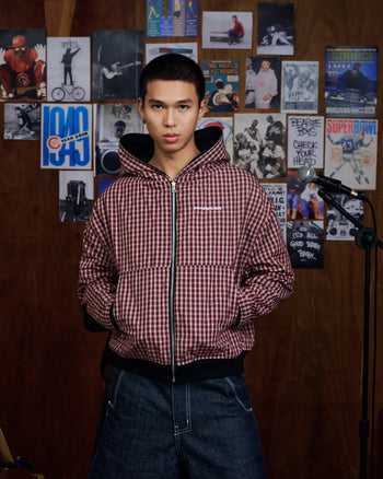 PUSH PUSH - PP FLIPSIDE ZIP HOODIE 雙面拉鍊連帽外套