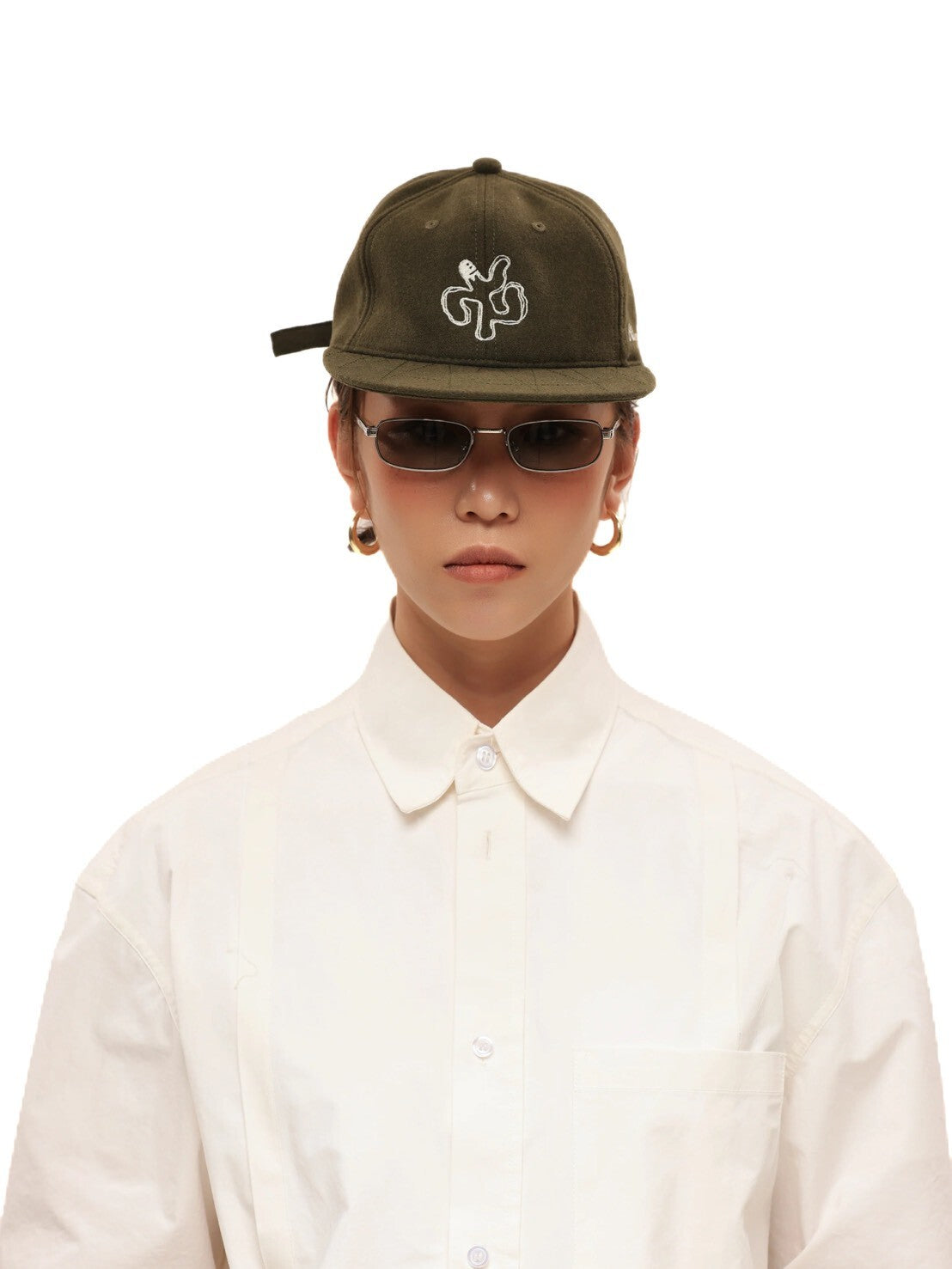 6cRAyon Baseball Cap 經典刺繡羊毛棒球帽