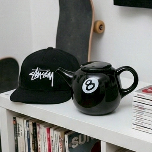 【GUBAN】AC-S134 經典8號球STUSSY球形茶壺