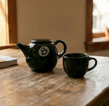 【GUBAN】AC-S134 經典8號球STUSSY球形茶壺