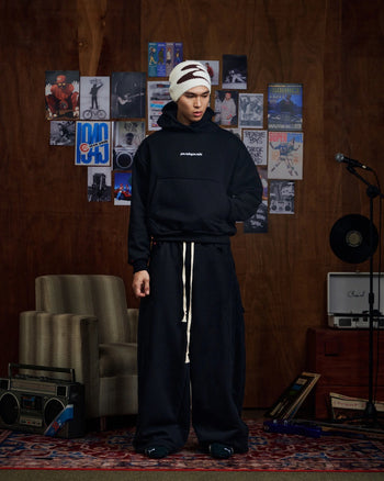 PUSH PUSH - PP DRIFTY SWEATPANTS 抽繩寬鬆運動棉長褲