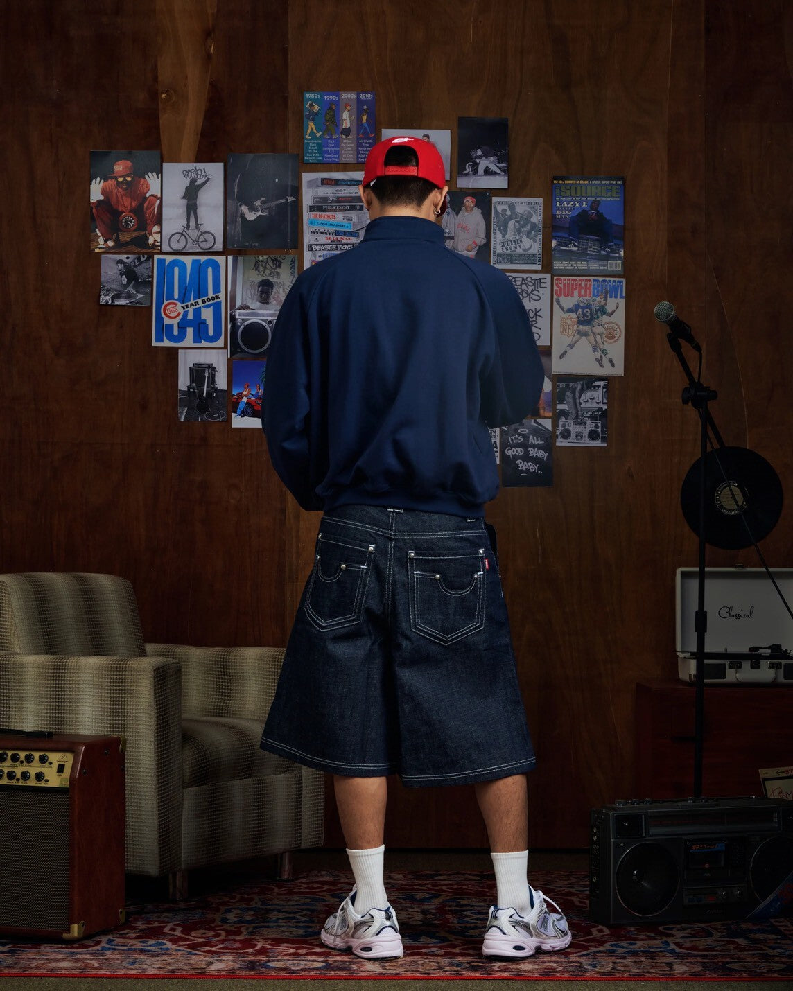 PUSH PUSH - FINN RAGLAN JACKET 寬短插肩夾克外套