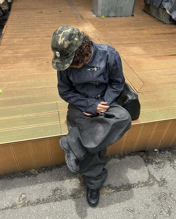 2D2idiots.labe - PAISLEY CAMO PILLBOX CAP 迷彩變形蟲藥盒帽