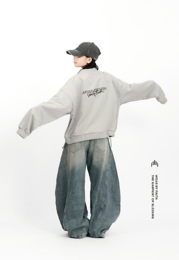 Apostle - 25AW  LCS-01 "ZARION" Ethos Logo Crewneck Sweat