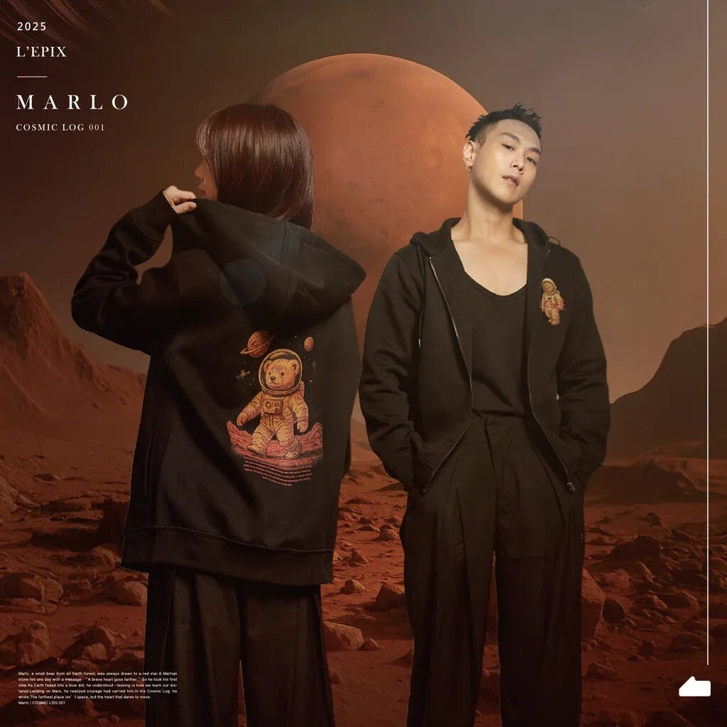 L’EPIX Marlo Mars Explorer Zip Hoodie Marlo火星探險外套
