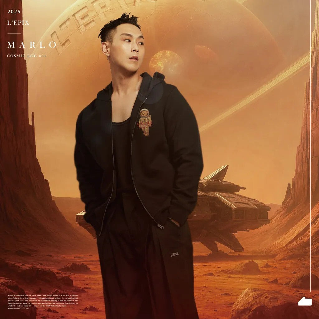 L’EPIX Marlo Mars Explorer Zip Hoodie Marlo火星探險外套