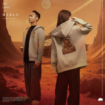 L’EPIX Marlo Mars Explorer Zip Hoodie Marlo火星探險外套