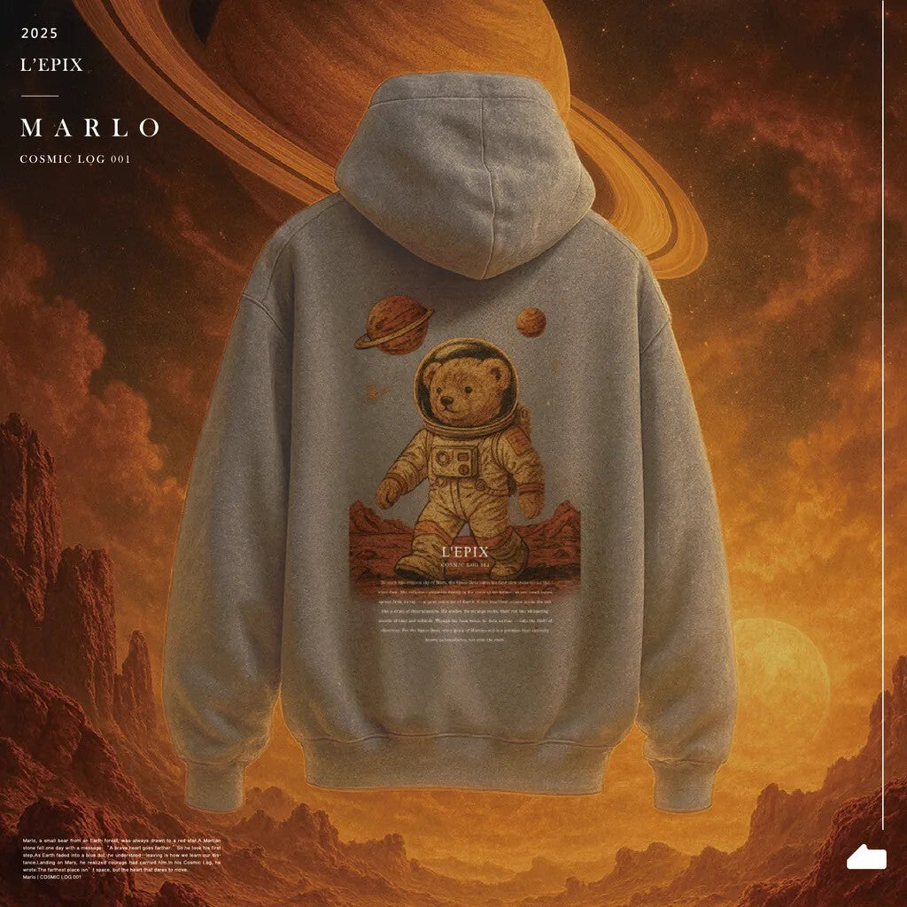 L’EPIX Marlo Mars Explorer Zip Hoodie Marlo火星探險外套