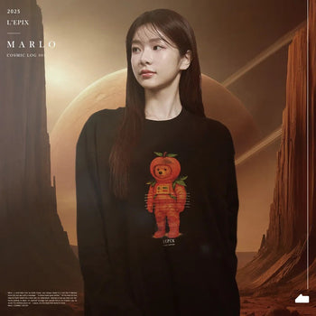 L’EPIX Marlo Mars Exploration Space Crewneck Tee Marlo火星探險太空大學Tee