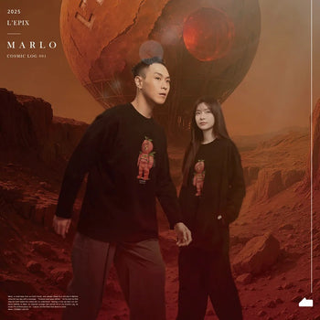 L’EPIX Marlo Mars Exploration Space Crewneck Tee Marlo火星探險太空大學Tee