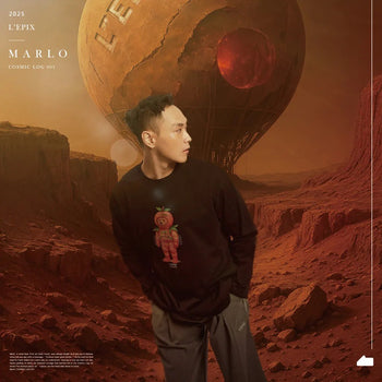 L’EPIX Marlo Mars Exploration Space Crewneck Tee Marlo火星探險太空大學Tee