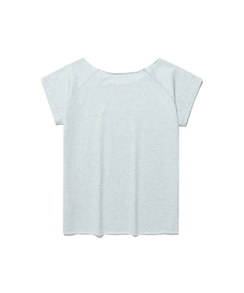 NICEGHOSTCLUB - ghost raw edge tee [藍色] T-N1037