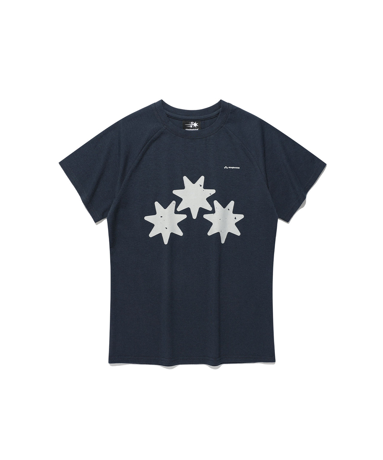 NICEGHOSTCLUB - religious symbol mini tee [藏青] T-N1033
