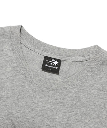 Niceghostclub -  MOVING SYMBOL TEE 動態符號T恤 [灰色]  T-N199