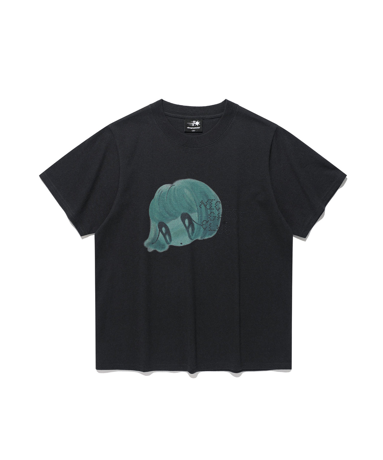 NICEGHOSTCLUB - BIG EYES DOLL TEE [炭灰]  T-N1022