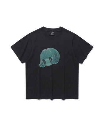 NICEGHOSTCLUB - BIG EYES DOLL TEE [炭灰]  T-N1022