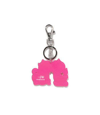 NICEGHOSTCLUB -DEVIL GIRL ACRYLIC KEYCHAIN 惡魔少女亞克力鑰匙[粉紅色] AC-N180