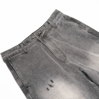 APOSTLE - SJ-01 Everyday Washed Straight Jeans - Washed Black
