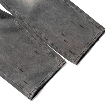 APOSTLE - SJ-01 Everyday Washed Straight Jeans - Washed Black