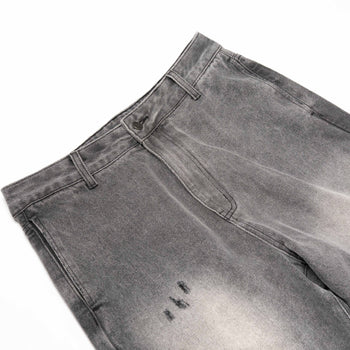 APOSTLE - SJ-01 Everyday Washed Straight Jeans - Washed Black