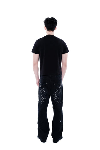 【GUBAN】Jobdatasheet Heavily Studded Jeans D35