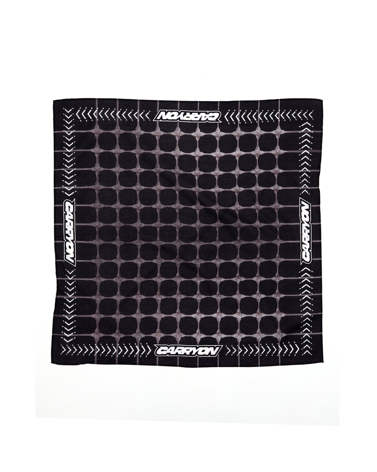 CARRYON 26SS Gridline Bandana 棉質 柵欄格紋頭巾 AC-C71