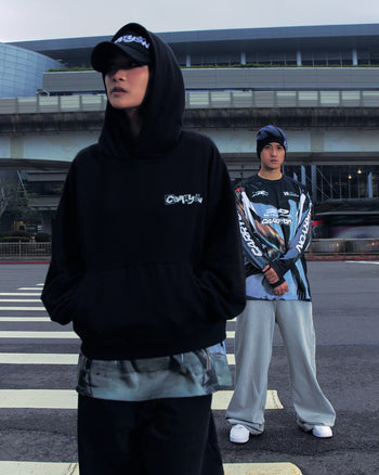 AC-C152 CARRYON 26 Pre-Spring Logo Dad Hat 電繡老帽 黑色