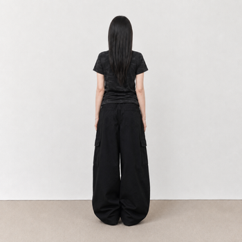 T-K1065 正韓迷彩華夫格中性短袖