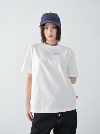 “MADE 𝗚𝘂𝗯𝗮𝗻 " SLOW DOWN GRAPHIC TEE GB-003