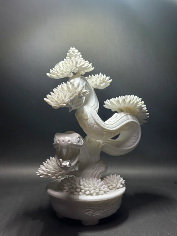 朽根造 - AC-K162 黑·盆系列｜蛇·繞折