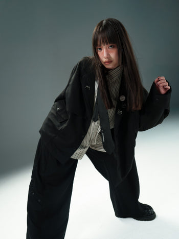 Sativastudio / STP-01 “Blazer Series” Suit Trousers