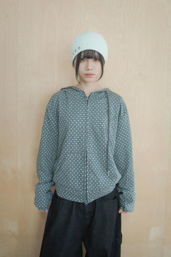 波點翅膀連帽外套