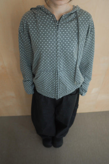 波點翅膀連帽外套