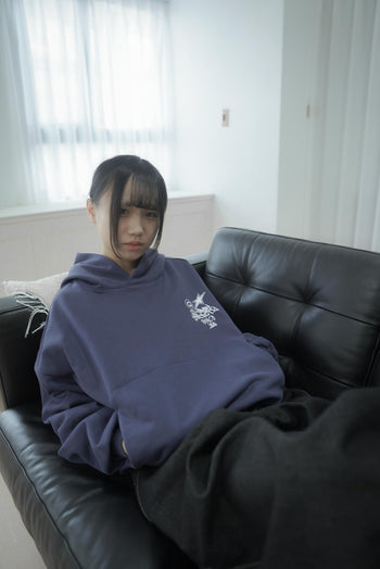 水洗連帽boxy短款380G帽T