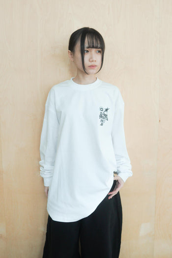 萬馬奔騰寬鬆塗鴉長袖