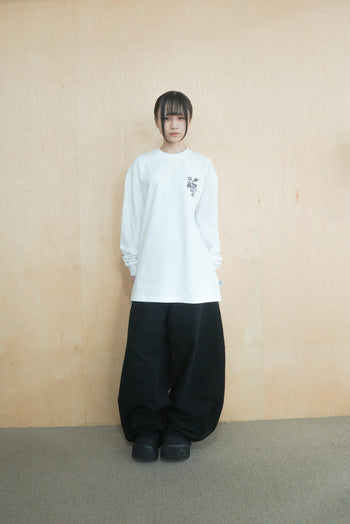 萬馬奔騰寬鬆塗鴉長袖