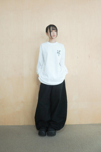 萬馬奔騰寬鬆塗鴉長袖